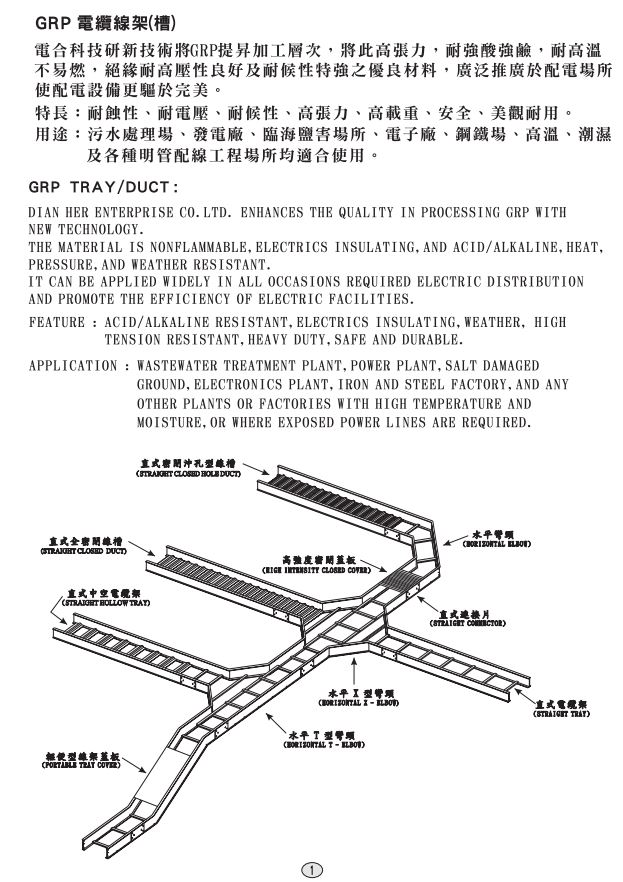 電合科技股份有限公司線架、線槽